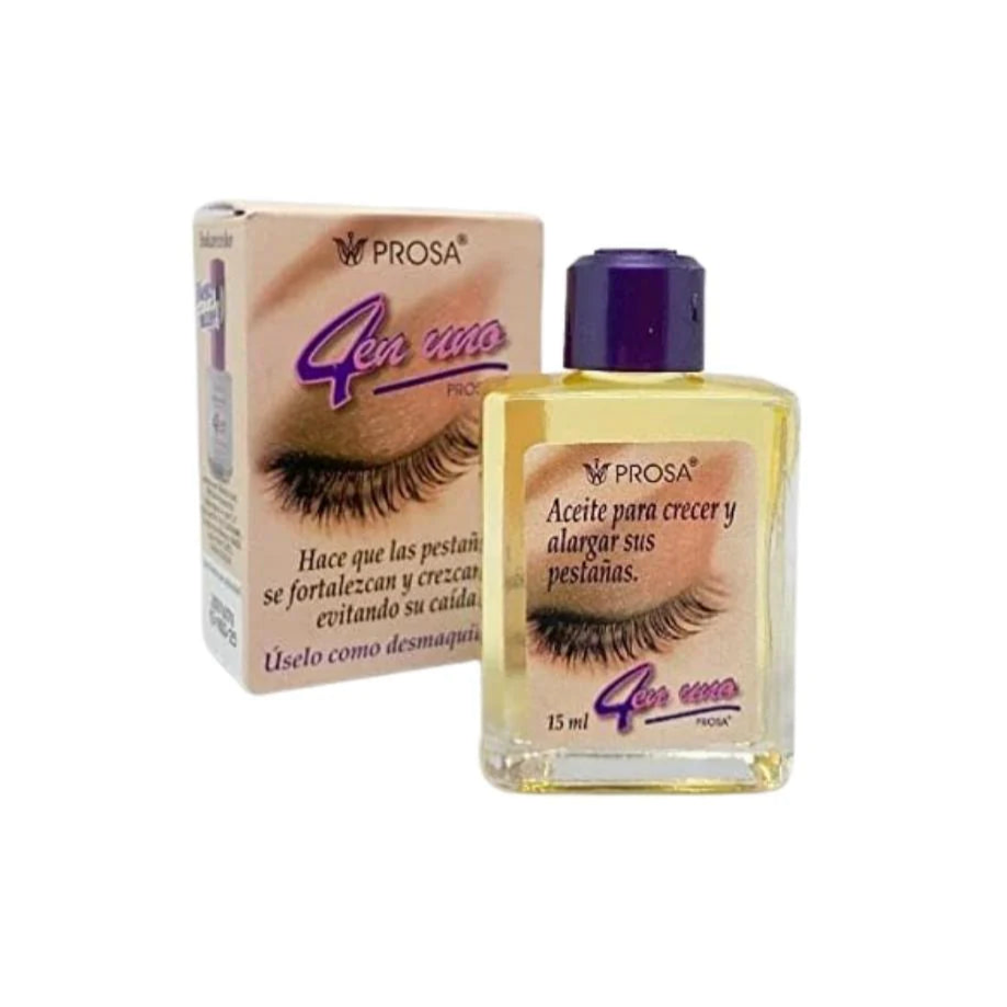 PROSA OIL FOR EYELASHES / ACEITE PARA PESTAÑAS 4 en Uno