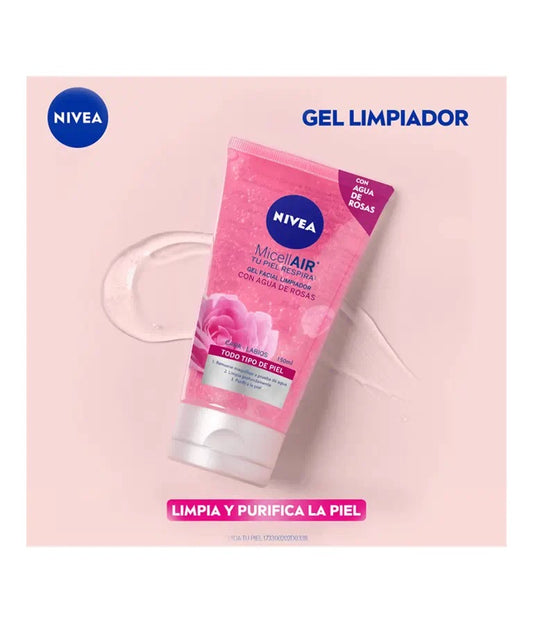 Nivea Agua de Rosas Gel Face Wash