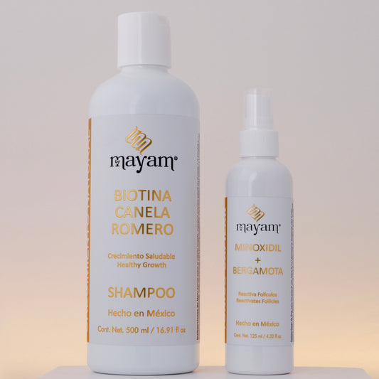 Glow & Grow Hair Kit - 2 Piece 1 Shampoo, 1 Hair Tonic