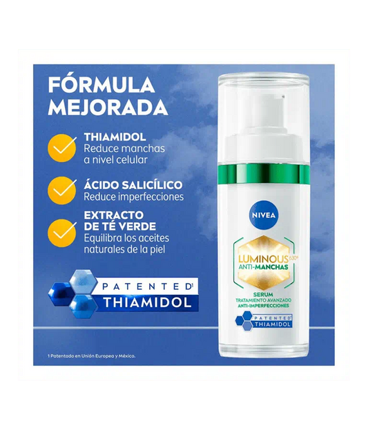 Nivea Luminoso 630 Anti-Manchas Anti-Imperfeciones 30ml