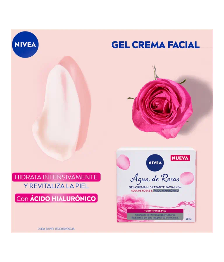 Agua De Rosas Gel -50ml