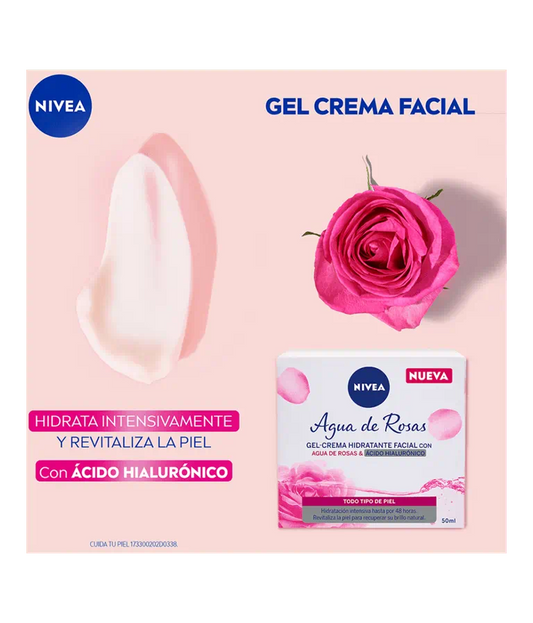 Agua De Rosas Gel -50ml