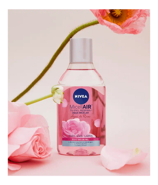 Rose Touch Hydrating Toner With Organic Rose Water - Nivea Agua MicellAIR