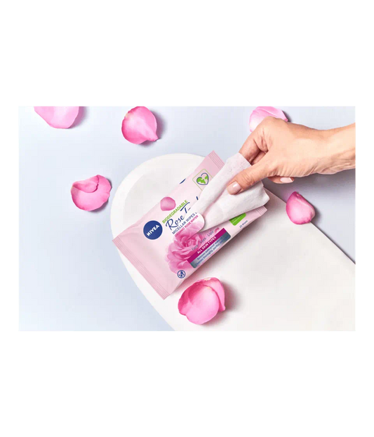 Toallas desmaquilladoras Agua de Rosas 25pc