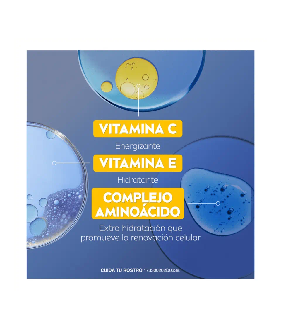 AGUA MICELAR CON SERUM ILUMINADORA VITAMINA C & E 400 ml