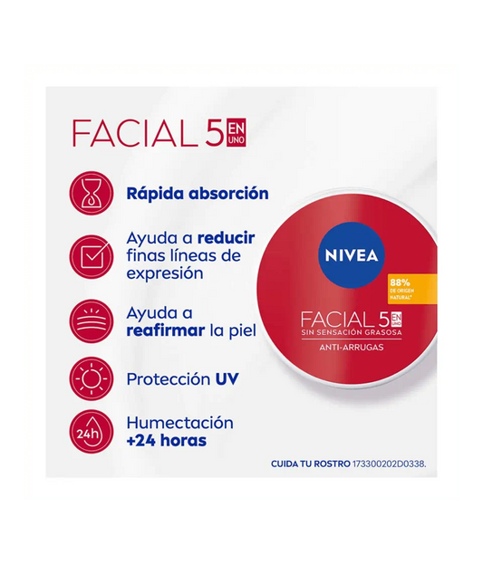 Nivea 5en1 Anti-Arrugas 200ml