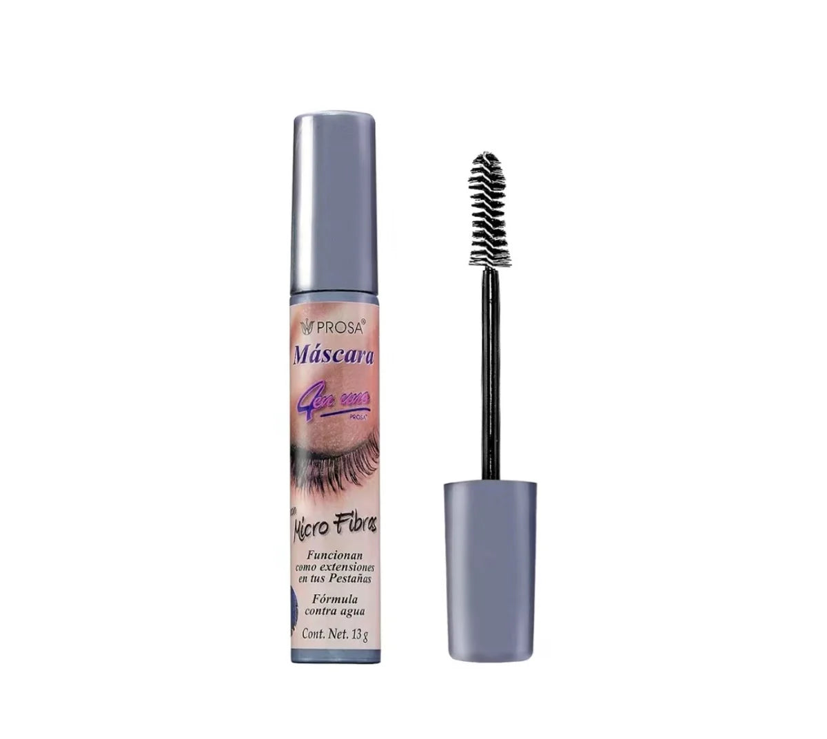 Prosa Mascara MicroFibras Grey Cap