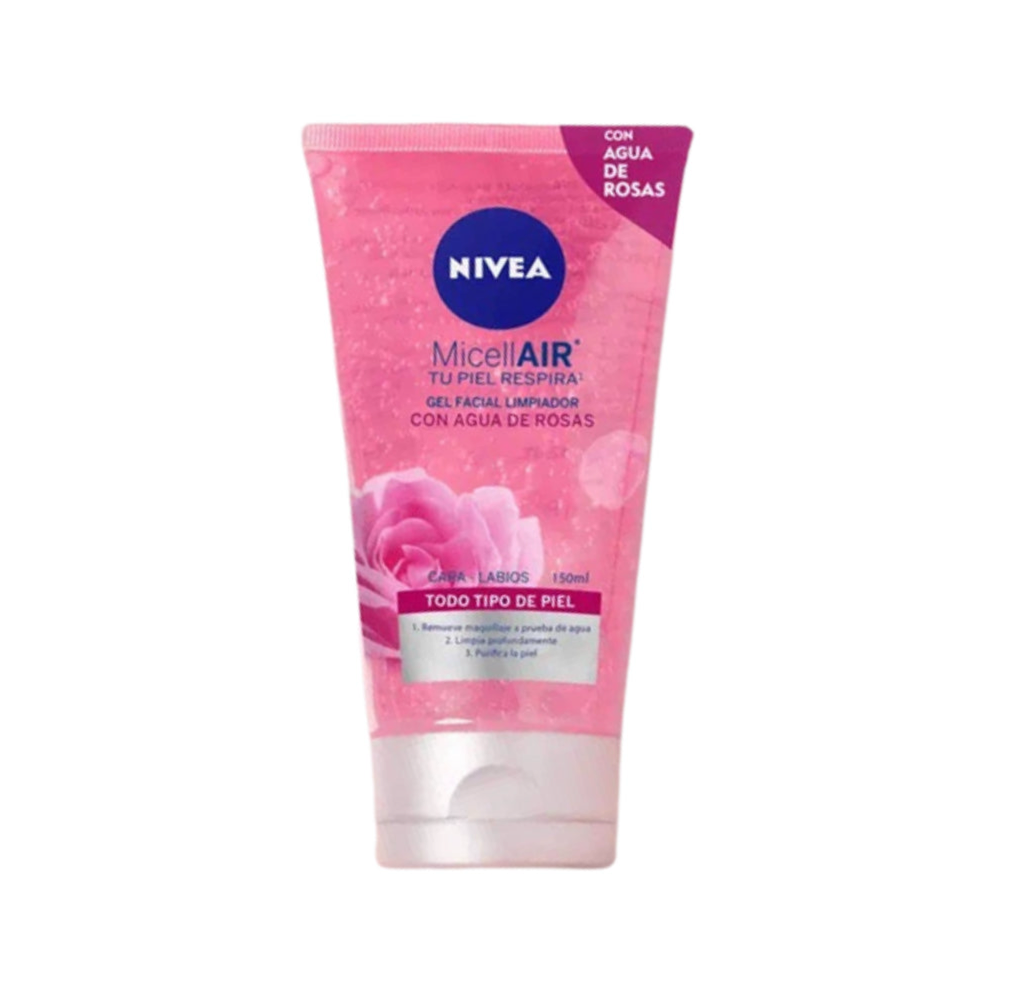 Nivea Agua de Rosas Gel Face Wash