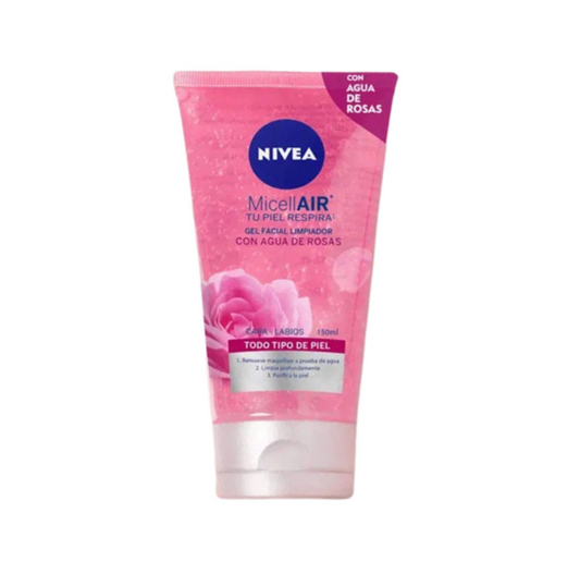 Nivea Agua de Rosas Gel Face Wash