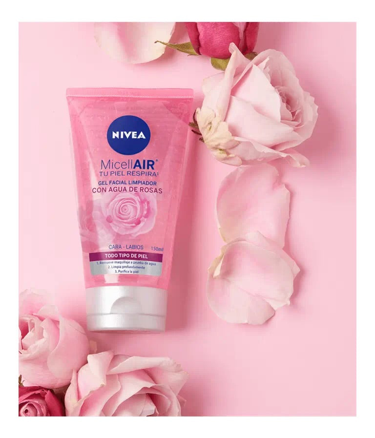 Nivea Agua de Rosas Gel Face Wash