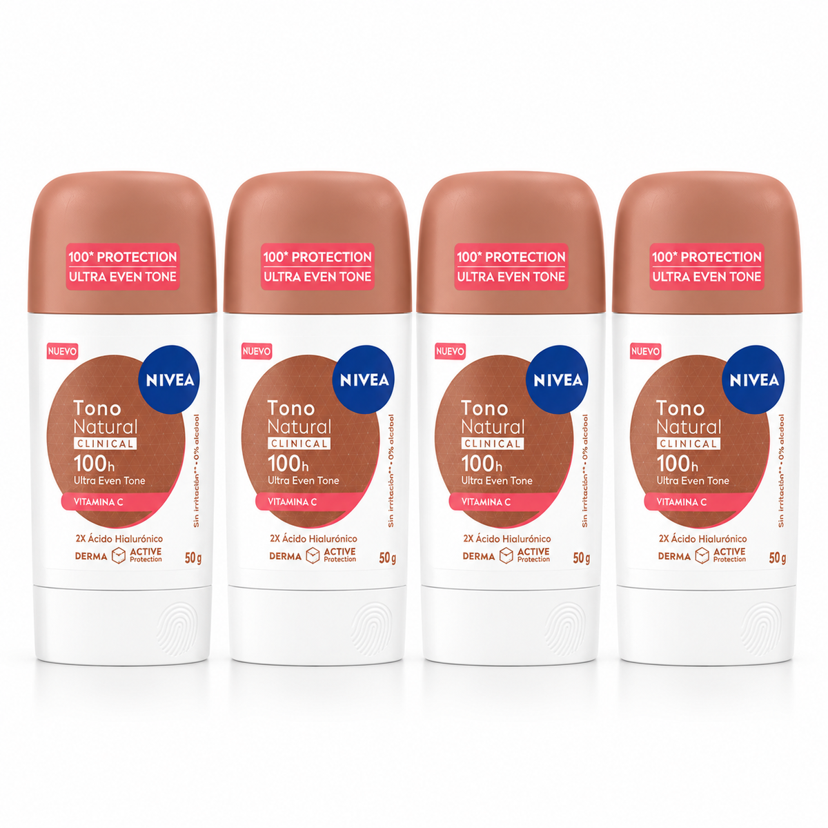Nivea Tono Natural Clinical 100 hours 4x STICK