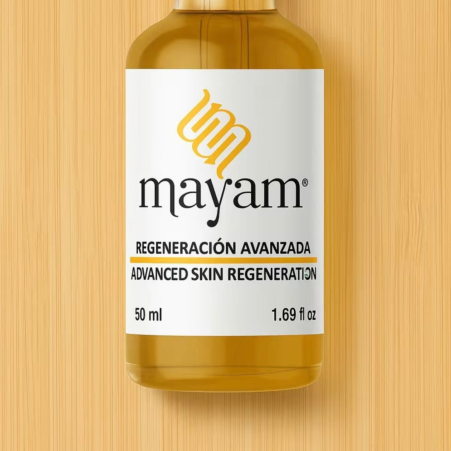 Mayam Beauty PDRN Glow Serum 50 ml 1.69 fl oz Advanced Formula with PDRN Hyaluronic Acid & Peptides for Cell Regeneration & Skin Brightening Anti-Aging