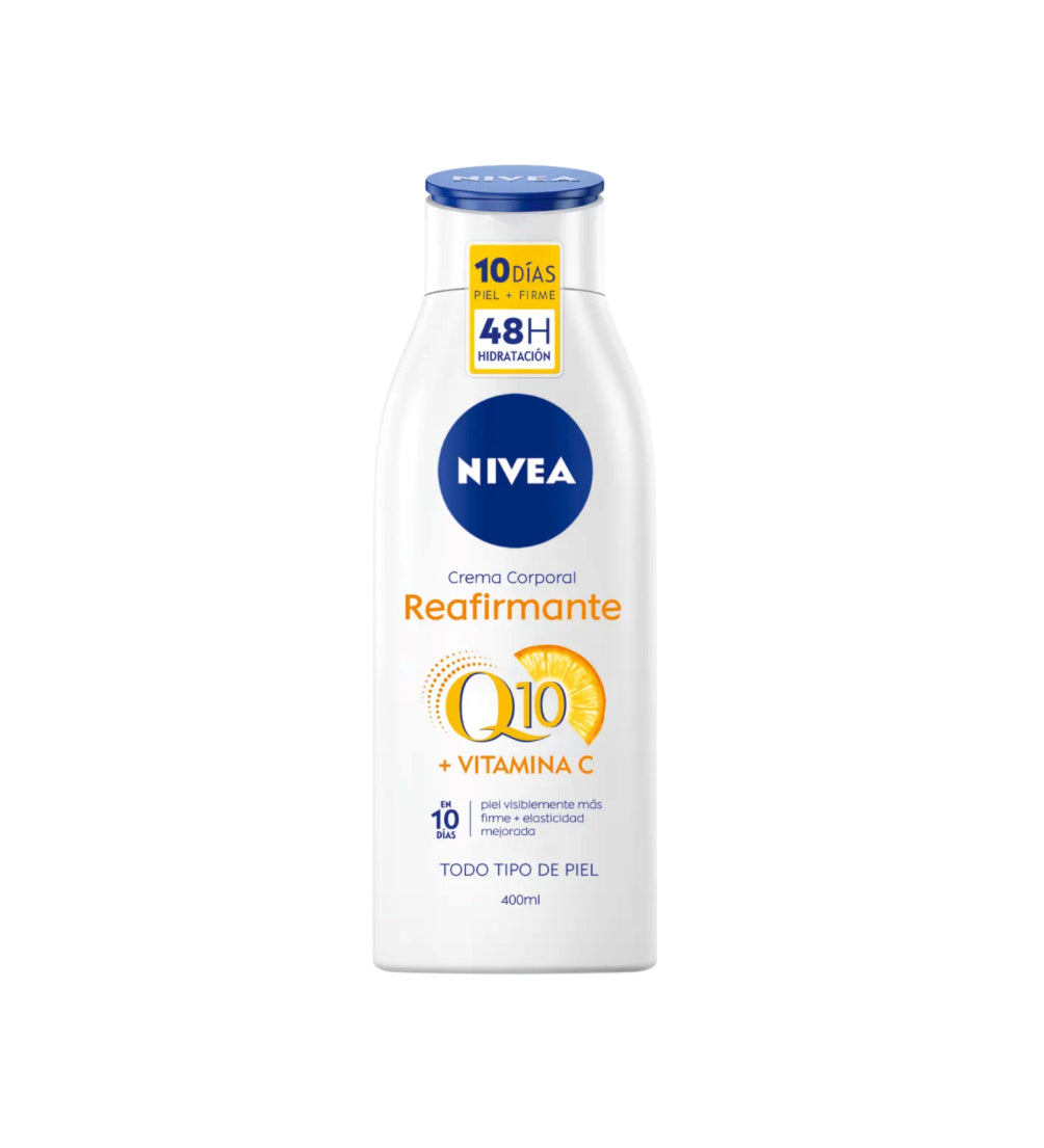Nivea Crema Corporal Reafirmante Q10 con Vitamina C 400ml