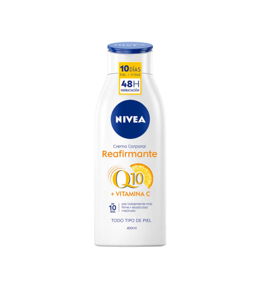 Nivea Crema Corporal Reafirmante Q10 con Vitamina C 400ml