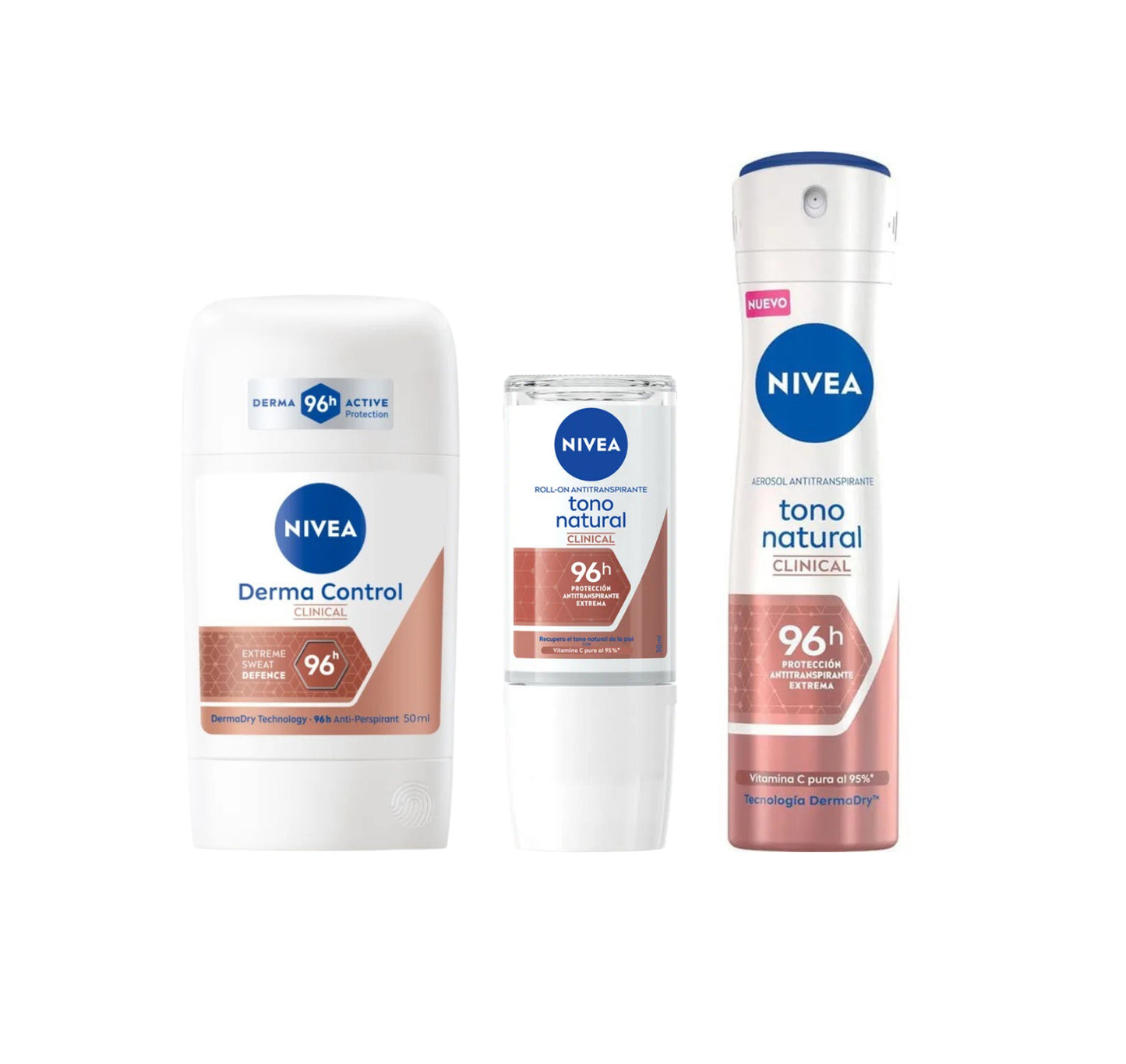 Nivea Clinical Deodorant 3 pieces