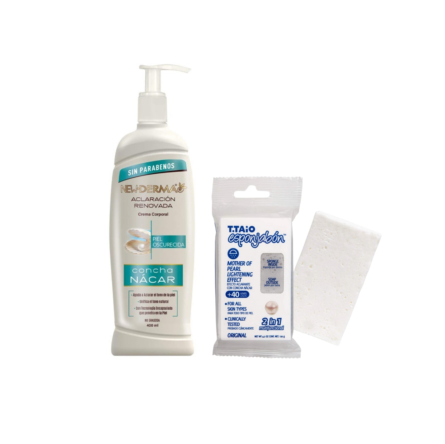 Concha Glow Bundle 🐚 1 cream 400ml, 1 bar soap