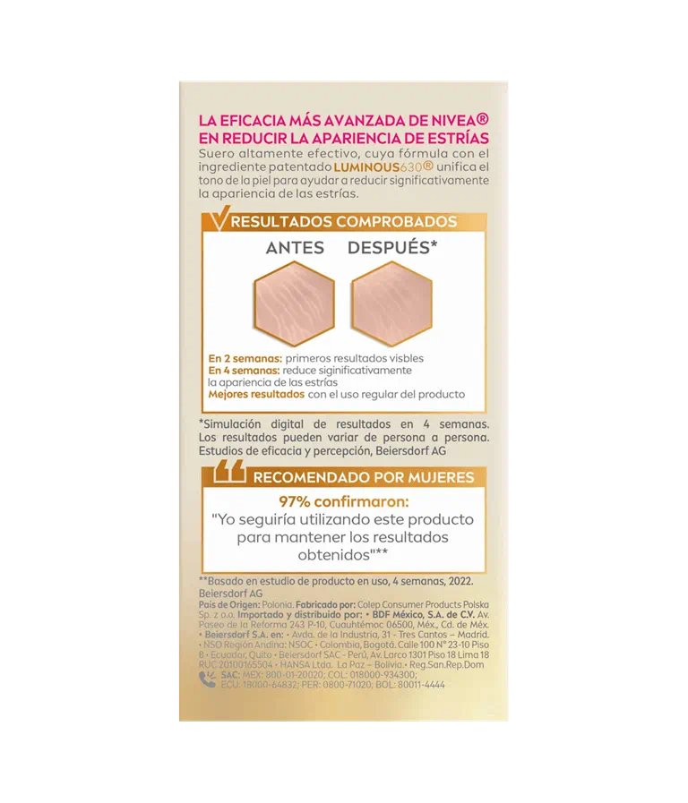 Luminoso 630 Serum Antiestrias 100ml