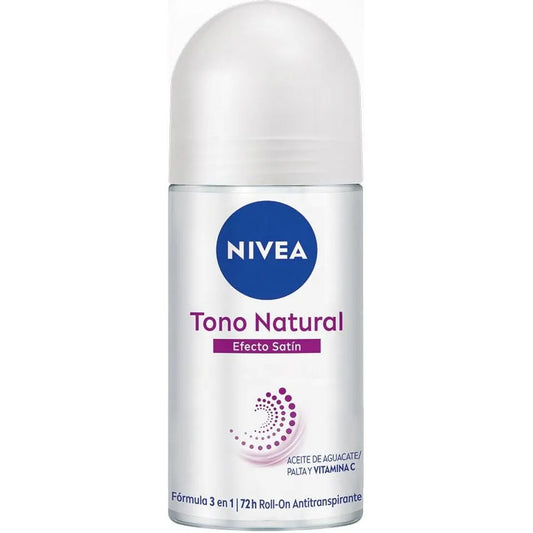 Nivea Tono Natural Aclarador Roll On 50ml