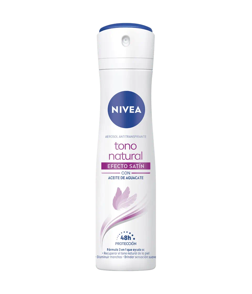 Nivea Tono Natural Aclarador Efecto Satin SPRAY 150ml