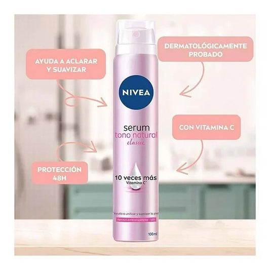 Nivea Serum Aclarador- 10x más Vitamina C SPRAY 100ml