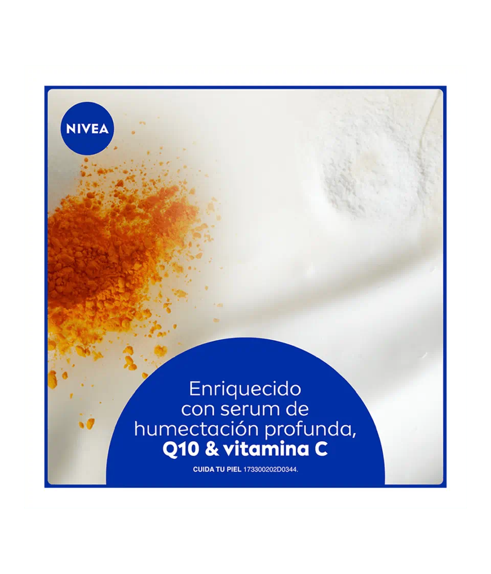 Nivea Crema Corporal Reafirmante Q10 con Vitamina C 400ml