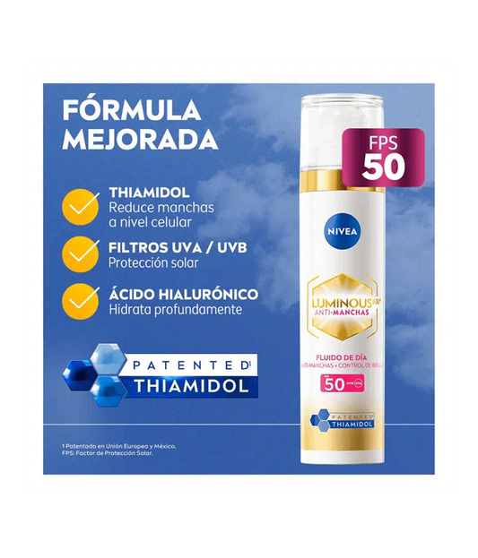 Luminoso 630 Anti-Manchas Fluido Triple Protector SPF50 40ml