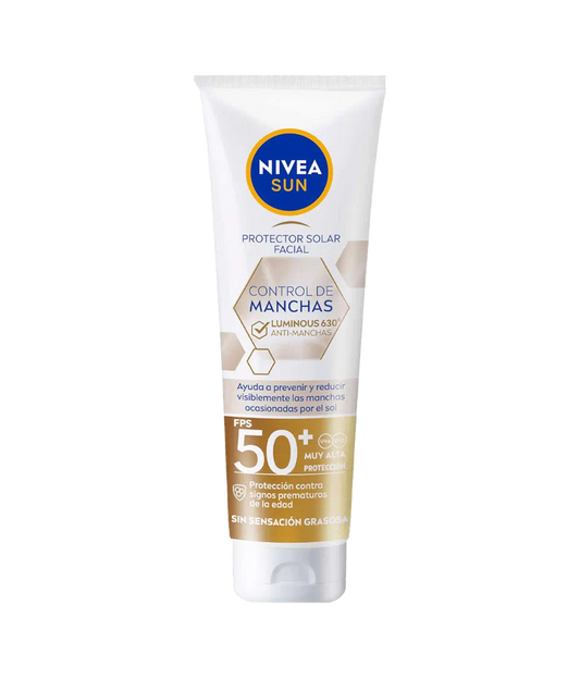 Nivea Sun Protector Solar Facial Control de Manchas SPF 50+ Alta Protección