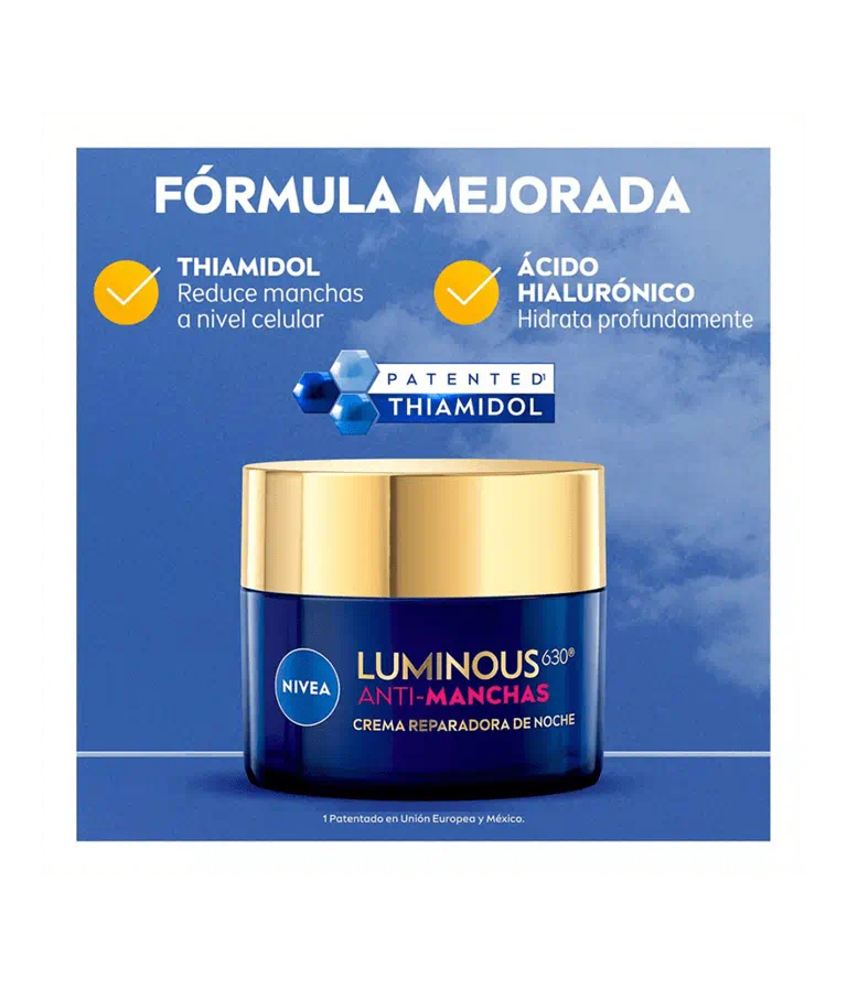 Luminoso Anti-Manchas Crema Reparadora de Noche