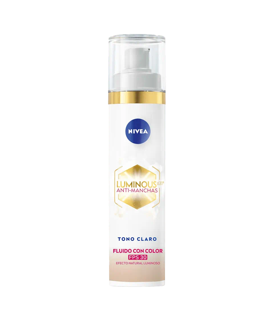 Nivea Luminous 630º Anti-Manchas Fluido con Color SPF 30 Tono Claro