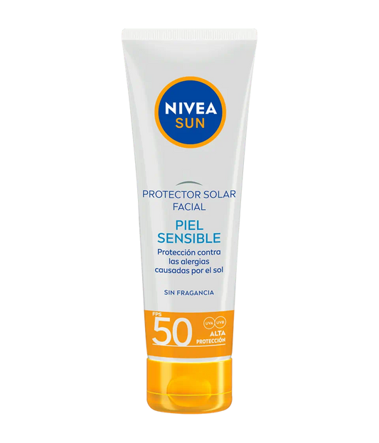 Nivea Protector Solar Sensible Protector Solar Facial SPF 50 Sin Sensación Grasosa