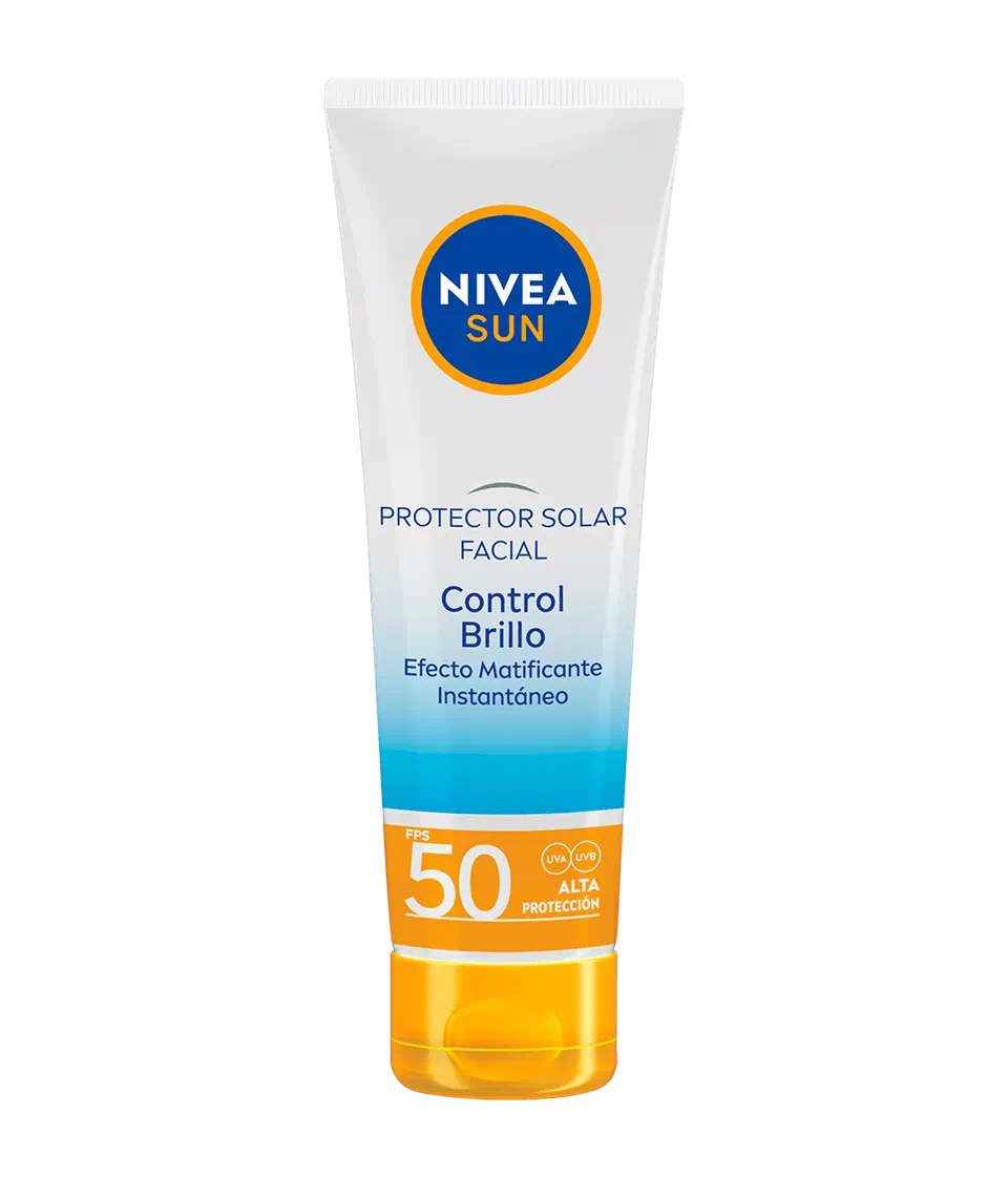 Nivea Protector Solar Efecto Matte/Control de Brillo SPF50 Sin Color