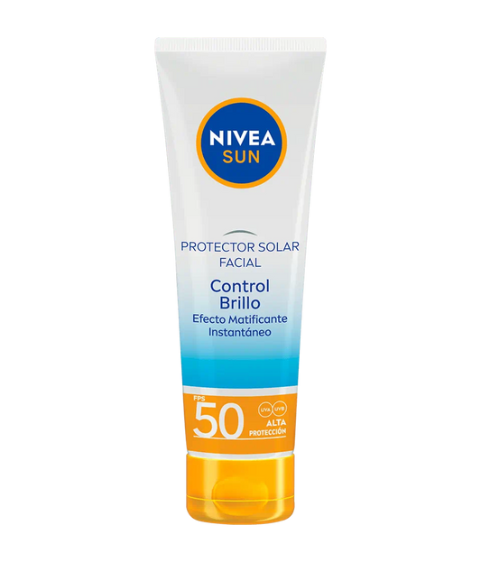 Nivea Protector Solar Efecto Matte/Control de Brillo SPF50 Sin Color