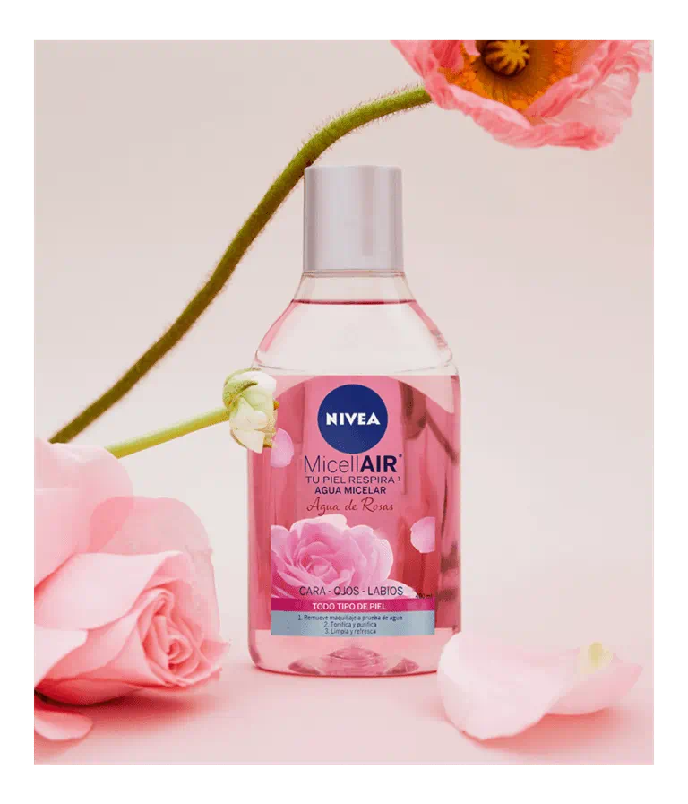 Rose Touch Hydrating Toner With Organic Rose Water - Nivea Agua MicellAIR