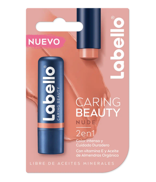 Labello Labial con Aciete de Almendras y Vitamina E- Nude