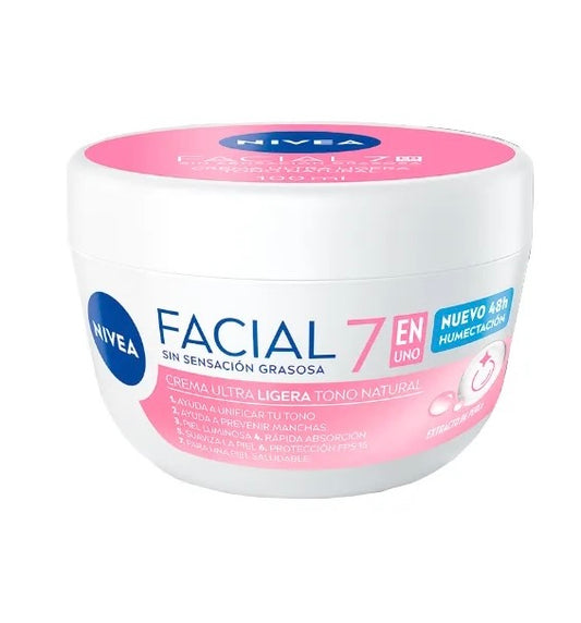 Nivea 7en1 Tono Natural SPF 15 200ml