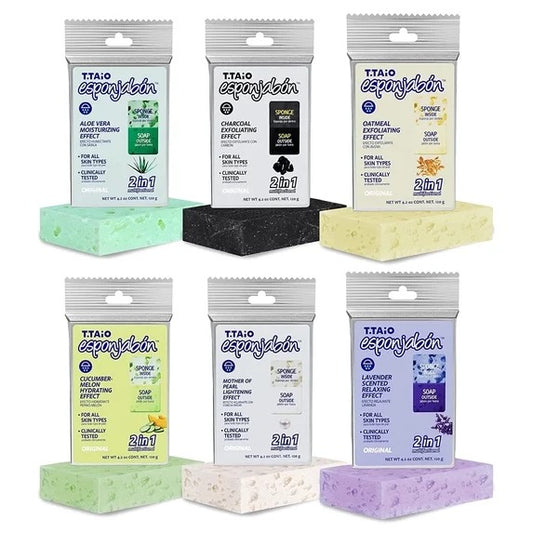 Esponjabón Bundle 6 pieces